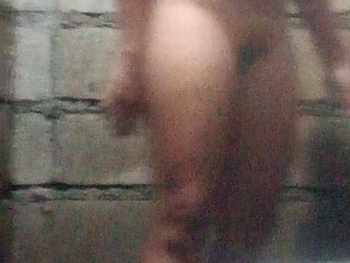 Taking a bath before my hubby comes home