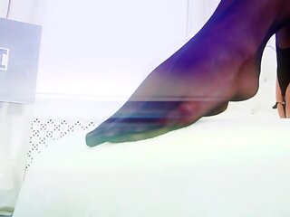 Showing Her Slinky Stems