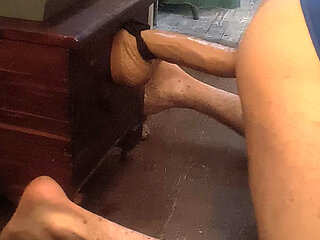Taking 11 Rentman Dildo Doggystyle