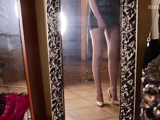 Crossing my sexy legs