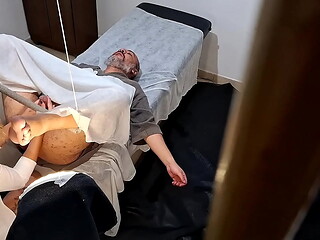 He went to the doctor to have his prostate examined, but the doctor stuck the strapon in his ass.