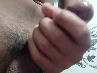 I did masturbation in the bathroom