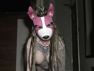 Hot chubby milf with long hair and huge boobs