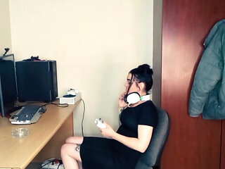 Guy Fucks Girl Playing