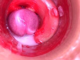 Camera in Vagina, Cervix POV, &quot_Creampie&quot_, &quot_Fucking breed me&quot_&quot_4k