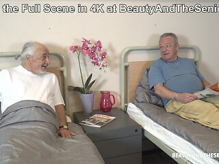 Time for your Pill, Grandpa! Nurse Nana Garnet at BeautyAndTheSenior