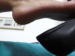 Stilletos Dangling!