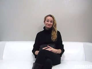 Blonde Barbora's Casting: Anal Audition