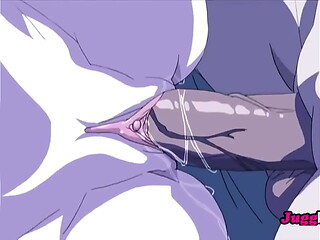 Shy blue-haired girl gets fucked at the resort by her best friend'_s cock - UNCENSORED HENTAI