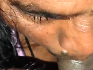 Hot Sangeeta Bhabhi Blowing Cock and Swallowing My Cum