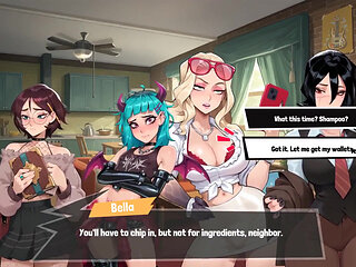 Femboy Futa House Futanari Hentai Game Ep.8 My Roomate Sucked Me in the University Glory Hole!