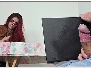 Risky Masturbation For A Teacher!