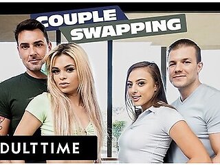 Gia Derza & Destiny Cruz Get Fucked Hard In The Best Full Swap Foursome!