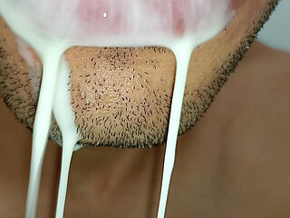 I LOVE CUM IN MY MOUTH, TONGUE LONG TONGUE, KISS, SIX PACK, FITNESS GYM, SUBMISSIVE, WOMEN'S LINGERIE