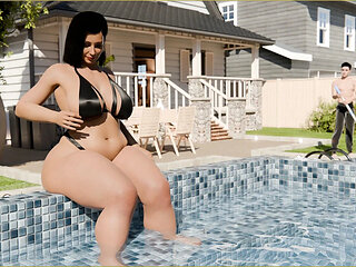 Busty Stepmom Needs Relaxation I Give Her Massage