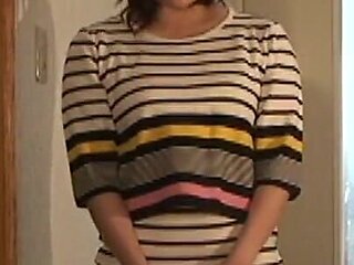 Cheating Wife Teases Her Cuckold Husband, Who Can Only Masturbate Deep in the Mountains, by Sending Him a Video of Her Pussy.