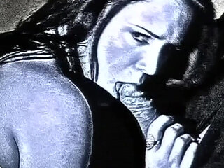 Blowjob and Fuck in the Smoke