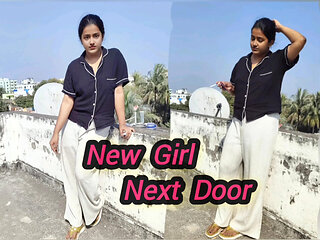 Stranger hot girl comes to stay in my apartment building, she invited me over...