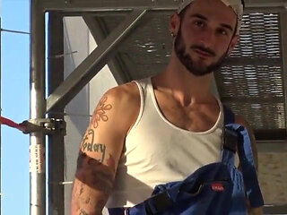 2801 The Slut Issak Rion Fucked Raw by Straight Worker Very Sexy