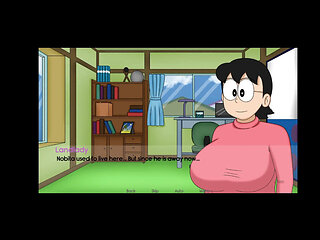 Naughty Nobita doing bang bang