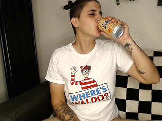 Summertime Peach Fizzy Burps