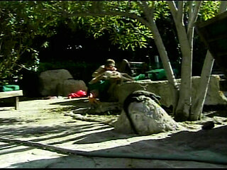 Classic Blonde MILF Nailed Hard Outdoors