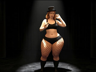 Mrs. Keagan Theater Strip Tease