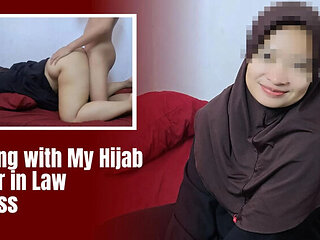 Hijab Sister in Law Big Ass Doggy Style - Minokiiko Fucks Brother in Law