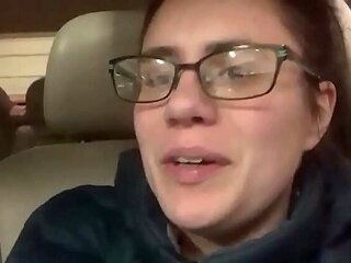Horny Wife Cheats On Husband With Big Cock Blowjob In Public