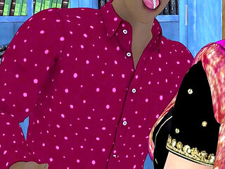 Big Tit MILF Gold Digger Fucks Rich Old Man in Luxury Mansion