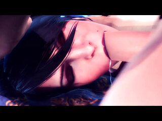 Witches of the Wilds - Morrigan takes a hard cock deep in her shaved cunt