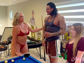 Nina Has Fun with Stepdaughter and Boyfriend
