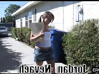 Jordan Nevaeh's First Time: Tight Teen Fucked Hard by Thick BBC Cock