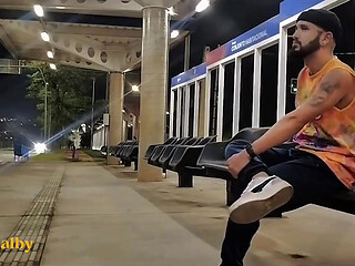 I Sucked the Driver's Dick While Waiting for the Bus.