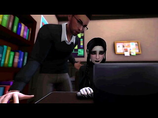 Goth girl pounded by teacher