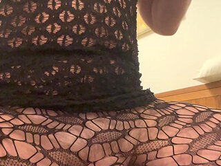 Lingerie big cum shot