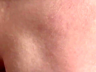 Sexy Naked Wifey Gives You a Blowjob and Drools Your Cum on Her Breast