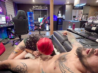 First Time Anal with My Step Stepbrother for Me and It Was Hard Because My Ass Was Virgin