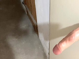 Crossdresser find dildo in basement