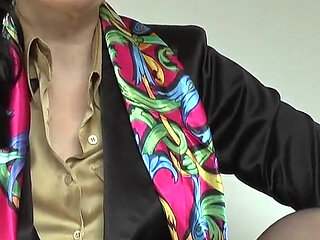 Satin Fetish: Hot Masturbation Game, Lady Victoria Valente