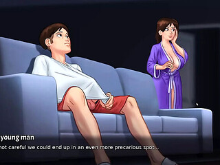 Hot Step Sister Fucks Anon in Summertime Saga 3D Cartoon Sex Game