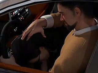 Risky Car Sex Horny Wife Vs. Scared Driver (funny Voiceover 3D) - Medical Special Care - 10ki - by Porn Game 4u