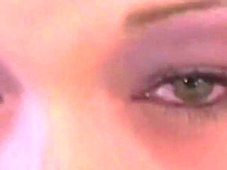 Blonde Babe Cock Sucker Slut Enjoys Huge Cock and Cums