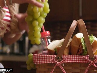 HOTWIFE XXX - Shared MILF Wife Gets Some Tasty BBC on The 4th of July ft. Lexi Stone: Porn