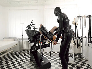 Rubberdoll Maid Anal Clinic Inspection BDSM Fetish