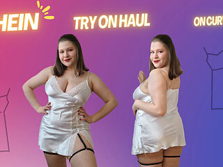 Your Girlfriend's Satin Nightdress Try-On - Soft & Smooth ASMR