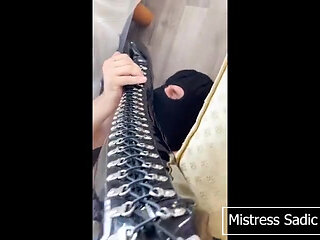 Domination in Red Lingerie