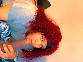 Slow Deep Suck with Eye Contact