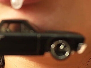 Tiny Car Huge Fun Giantess Gets Naughty with Her New Toy