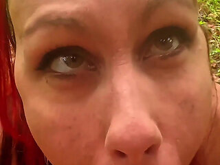 Backyard Blowjobs Episode 2 Younger MILF Sucks Cock and Gets Fucked